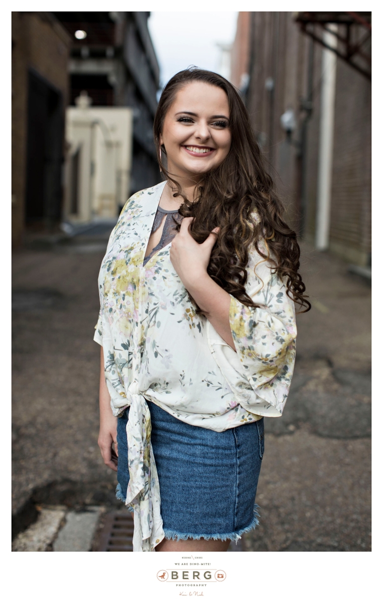 Columbia Academy Mississippi senior portrait photographer downtown Hattiesburg (4)